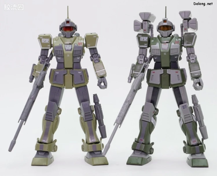 HG 高达The Origin 网络限定版  RGM-79SC 狙击吉姆 MISSILE LAUNCHER - 图片
