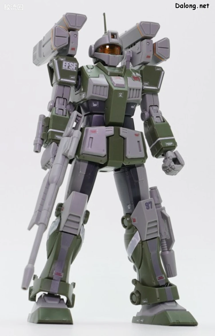 HG 高达The Origin 网络限定版  RGM-79SC 狙击吉姆 MISSILE LAUNCHER - 图片