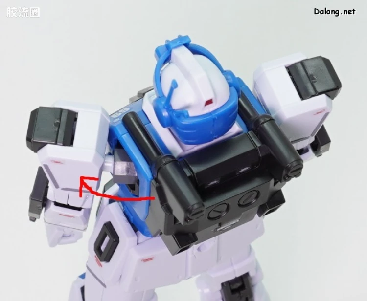 HG 高达The Origin 网络限定版 RGM-79HC 吉姆防御特装型 E-2 光束枪装备型 - 图片