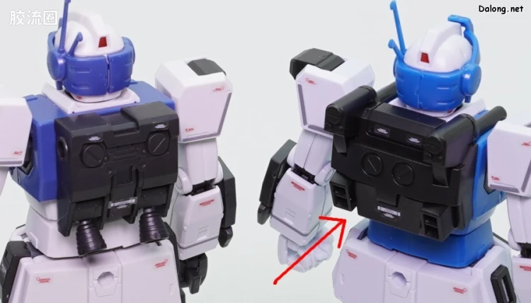 HG 高达The Origin 网络限定版 RGM-79HC 吉姆防御特装型 E-2 光束枪装备型 - 图片