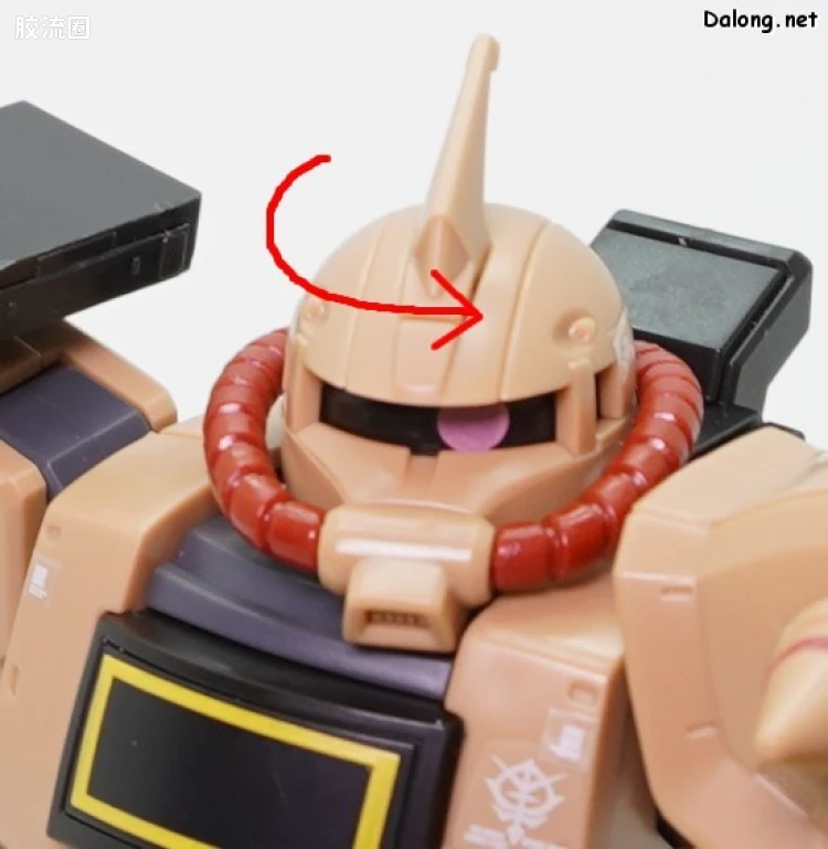HG 高达The Origin 网络限定版 MS-06D 沙漠扎古II - 图片