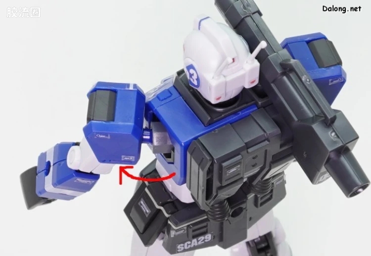 HG 高达The Origin 网络限定版 RGC-80S 吉姆加农(火箭筒装备) - 图片