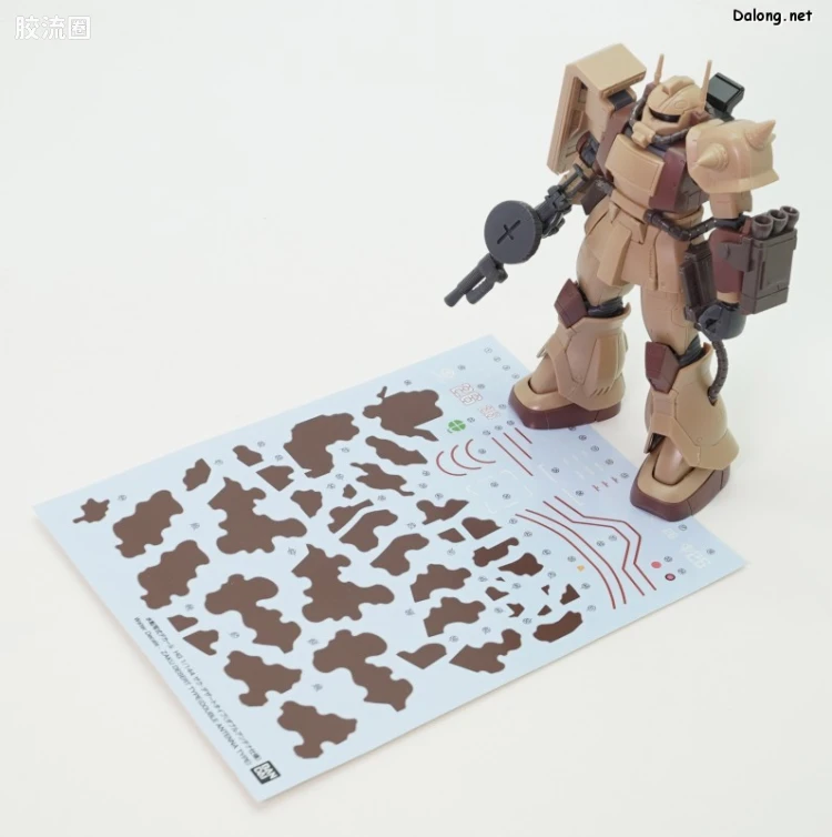 HG 高达The Origin 网络限定版 MS-06D 扎古沙漠型(双天线式样) - 图片