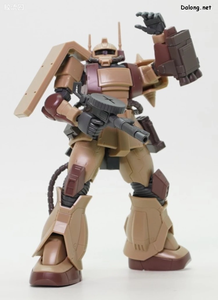HG 高达The Origin 网络限定版 MS-06D 扎古沙漠型(双天线式样) - 图片