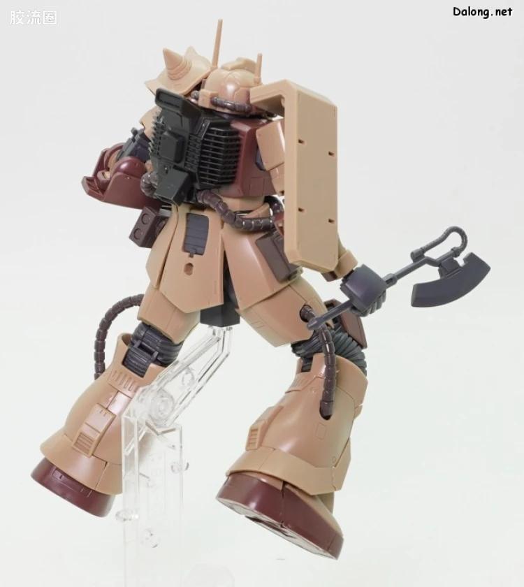 HG 高达The Origin 网络限定版 MS-06D 扎古沙漠型(双天线式样) - 图片