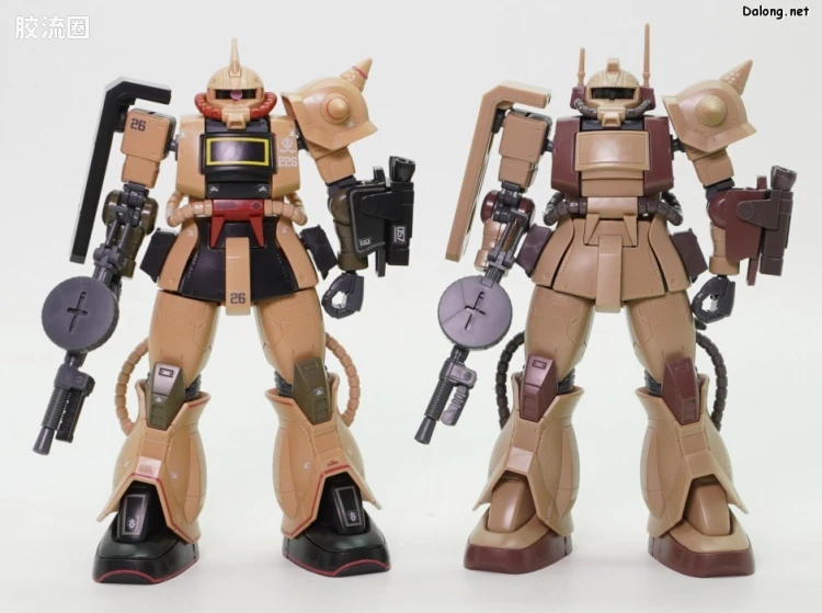 HG 高达The Origin 网络限定版 MS-06D 扎古沙漠型(双天线式样) - 图片