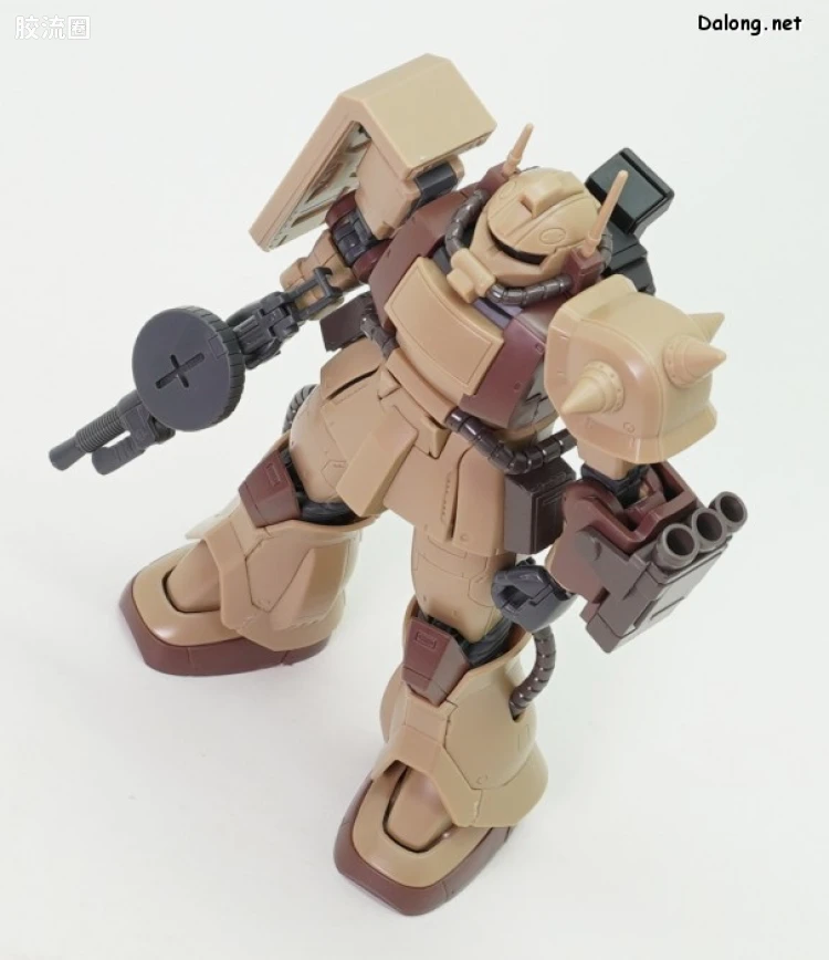 HG 高达The Origin 网络限定版 MS-06D 扎古沙漠型(双天线式样) - 图片