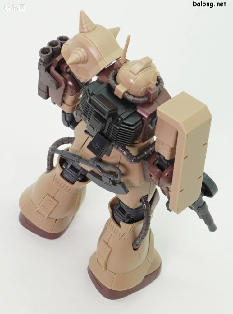 HG 高达The Origin 网络限定版 MS-06D 扎古沙漠型(双天线式样) - 图片