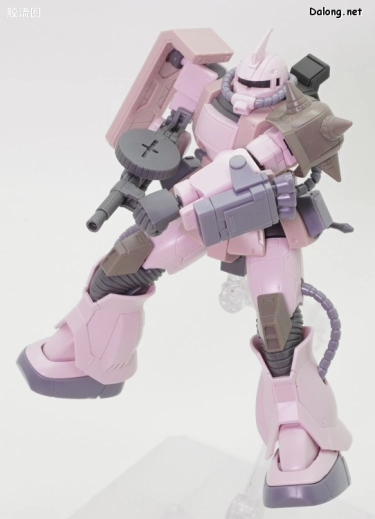 HG 高达The Origin 网络限定版 MS-06D 沙漠型扎古 粉红豹队 - 图片