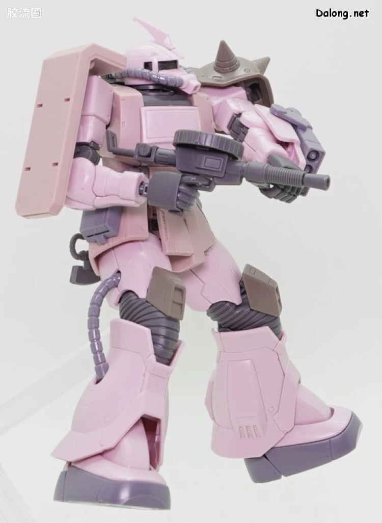 HG 高达The Origin 网络限定版 MS-06D 沙漠型扎古 粉红豹队 - 图片