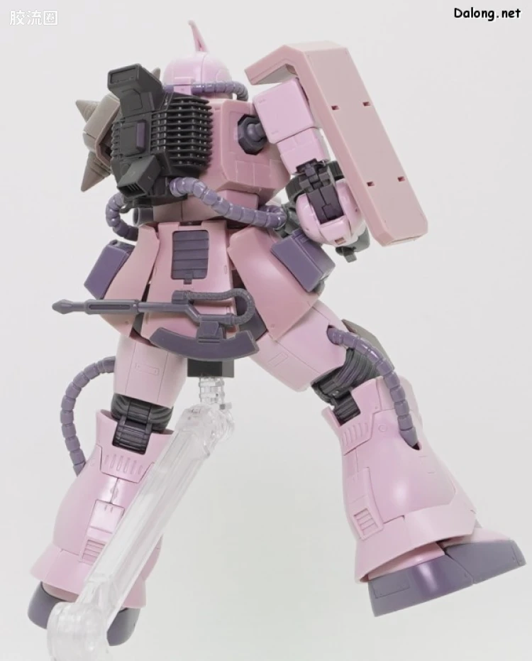HG 高达The Origin 网络限定版 MS-06D 沙漠型扎古 粉红豹队 - 图片