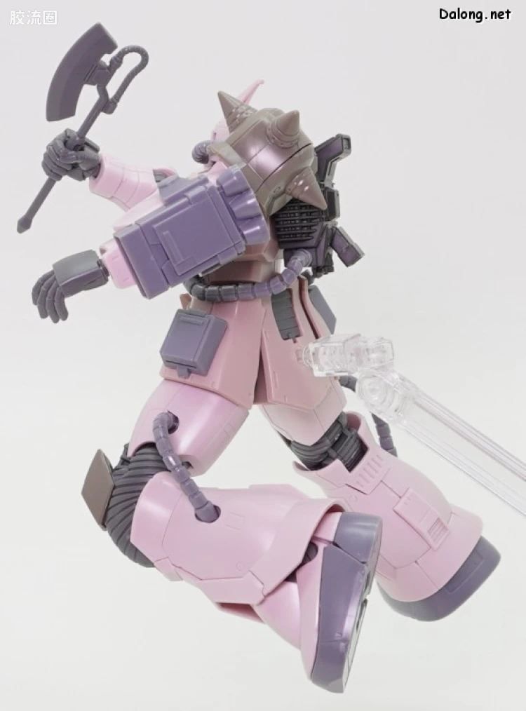 HG 高达The Origin 网络限定版 MS-06D 沙漠型扎古 粉红豹队 - 图片