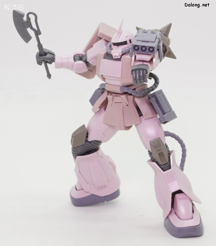 HG 高达The Origin 网络限定版 MS-06D 沙漠型扎古 粉红豹队 - 图片