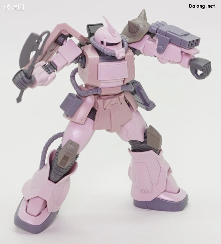 HG 高达The Origin 网络限定版 MS-06D 沙漠型扎古 粉红豹队 - 图片