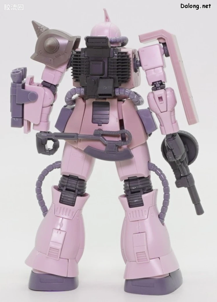 HG 高达The Origin 网络限定版 MS-06D 沙漠型扎古 粉红豹队 - 图片