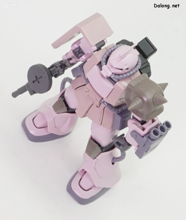 HG 高达The Origin 网络限定版 MS-06D 沙漠型扎古 粉红豹队 - 图片