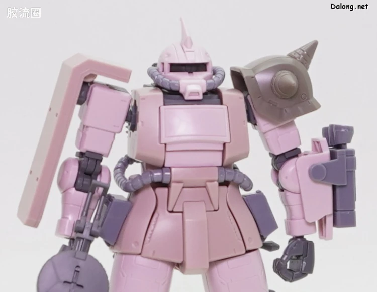 HG 高达The Origin 网络限定版 MS-06D 沙漠型扎古 粉红豹队 - 图片
