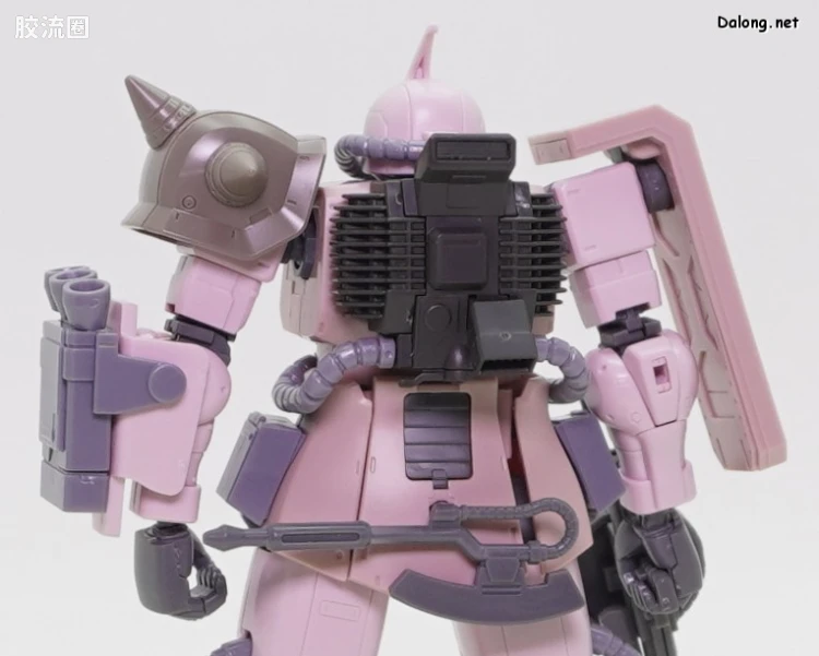HG 高达The Origin 网络限定版 MS-06D 沙漠型扎古 粉红豹队 - 图片