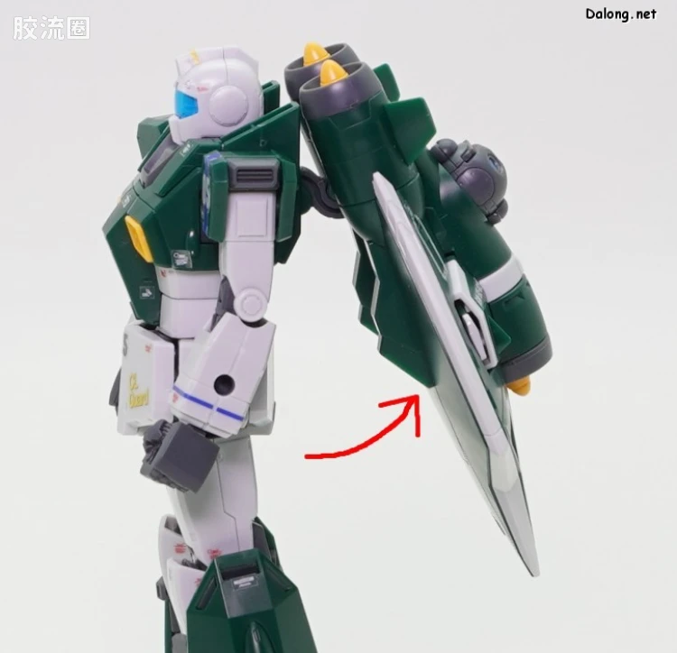 HG 高达The Origin 网络限定版 RGM-79U 海防型吉姆 - 图片