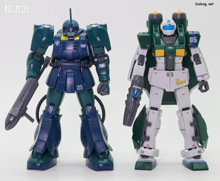 HG 高达The Origin 网络限定版 RGM-79U 海防型吉姆 - 图片