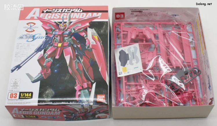 机动战士高达SEED 1/144比例模型(非HG) 03 GAT-X303 圣盾高达 - 图片