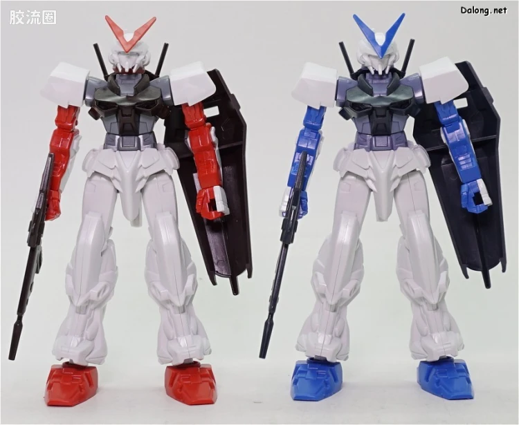 机动战士高达SEED 1/144比例模型(非HG) 05 MBF-P03 异端高达蓝色机 - 图片
