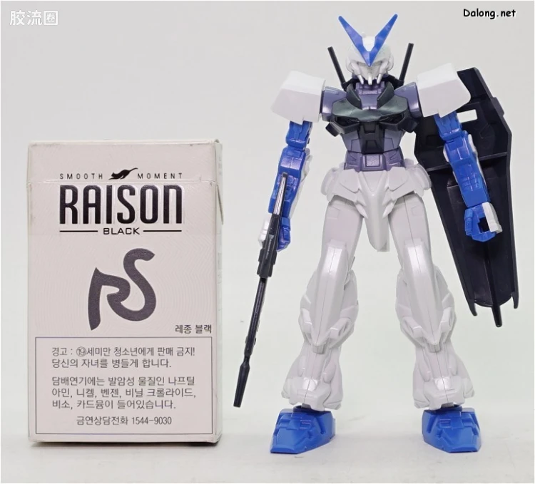 机动战士高达SEED 1/144比例模型(非HG) 05 MBF-P03 异端高达蓝色机 - 图片