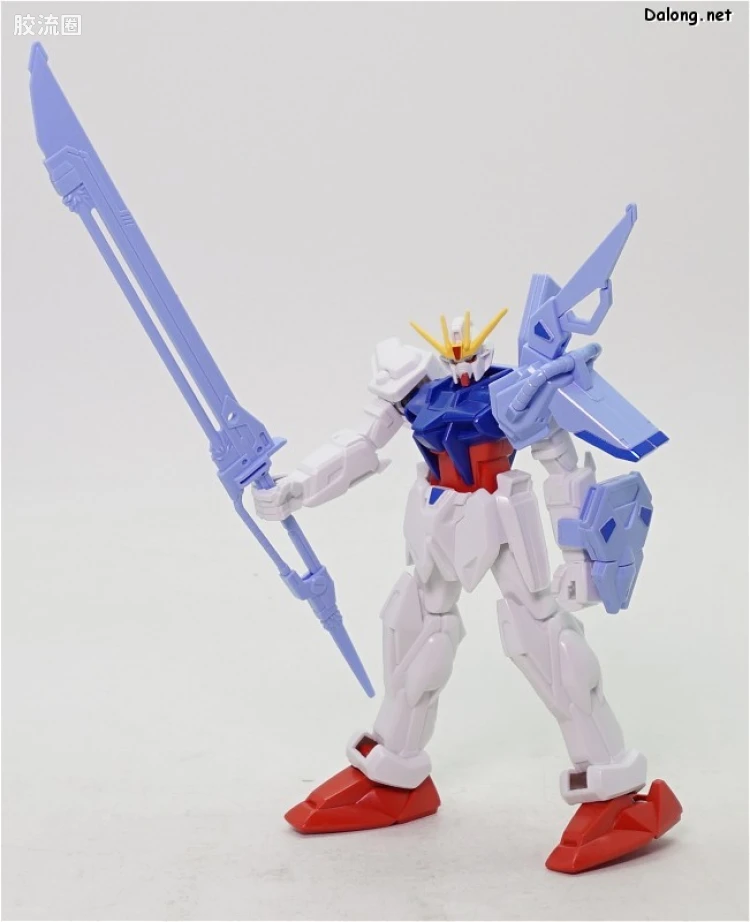 机动战士高达SEED 1/144比例模型(非HG) 08 GAT-X105+AQM/E-X02 剑装强袭高达 - 图片