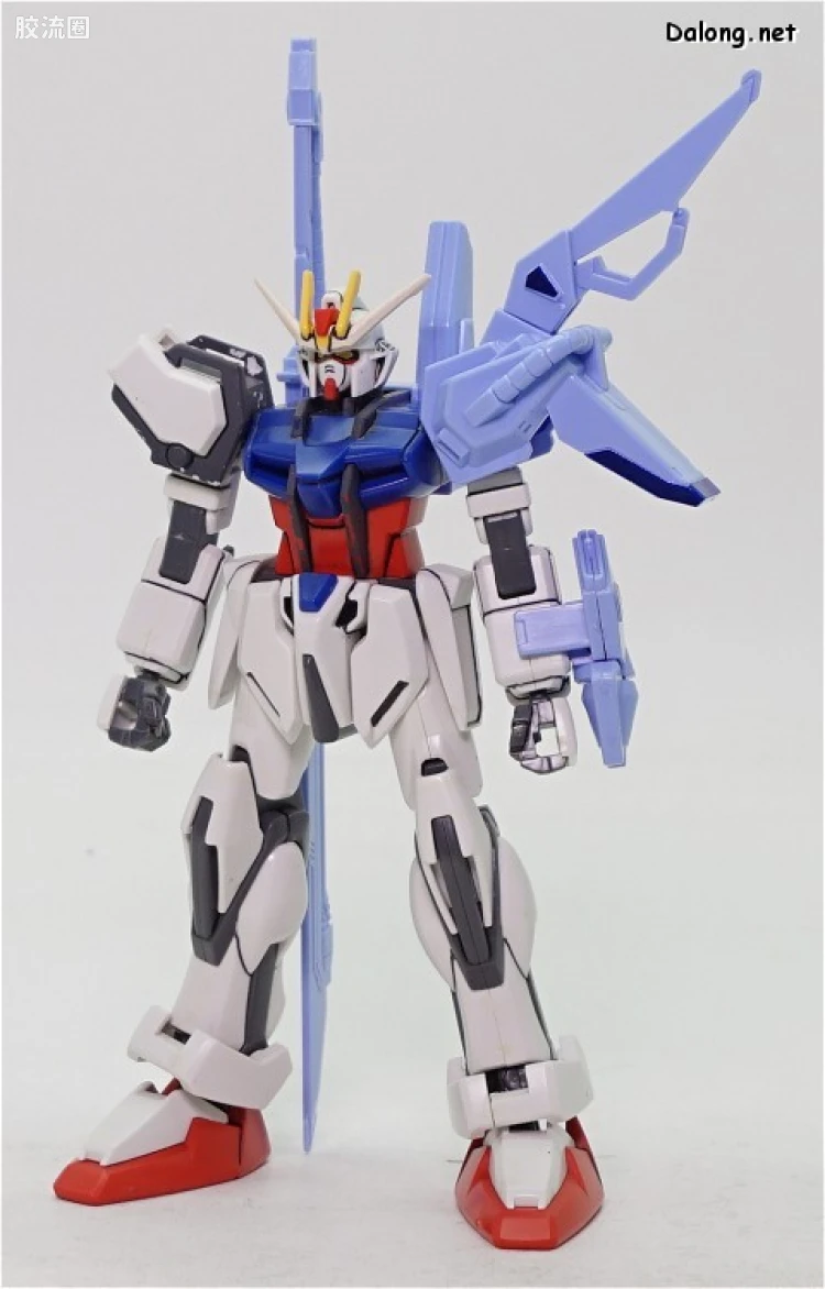 机动战士高达SEED 1/144比例模型(非HG) 08 GAT-X105+AQM/E-X02 剑装强袭高达 - 图片