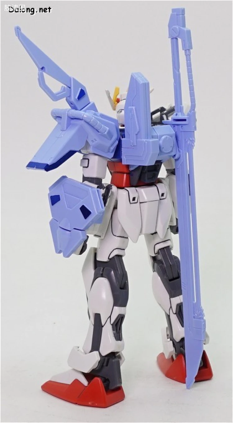 机动战士高达SEED 1/144比例模型(非HG) 08 GAT-X105+AQM/E-X02 剑装强袭高达 - 图片
