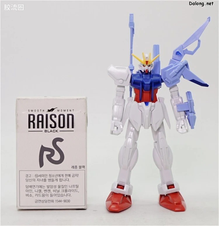 机动战士高达SEED 1/144比例模型(非HG) 08 GAT-X105+AQM/E-X02 剑装强袭高达 - 图片