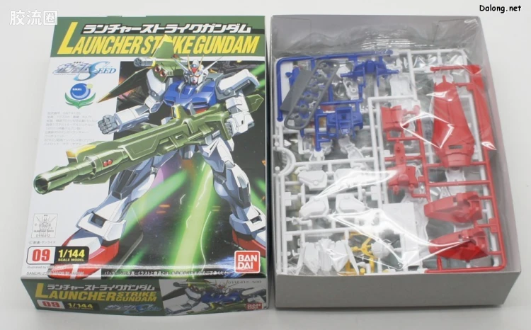 机动战士高达SEED 1/144比例模型(非HG) 09 GAT-X105+AQM/E-X03 炮装强袭高达 - 图片
