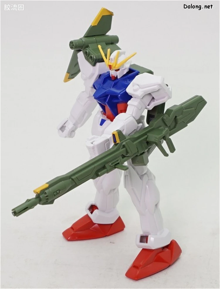 机动战士高达SEED 1/144比例模型(非HG) 09 GAT-X105+AQM/E-X03 炮装强袭高达 - 图片