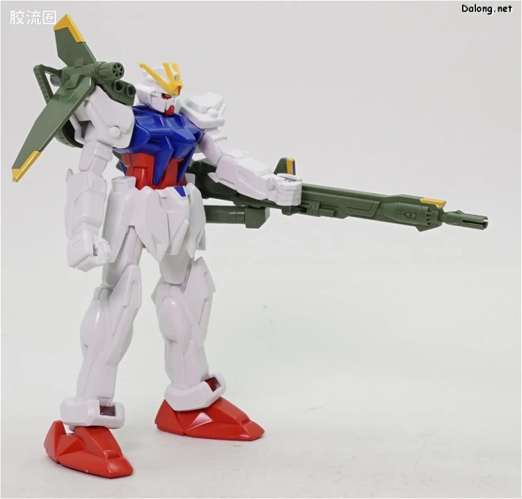 机动战士高达SEED 1/144比例模型(非HG) 09 GAT-X105+AQM/E-X03 炮装强袭高达 - 图片