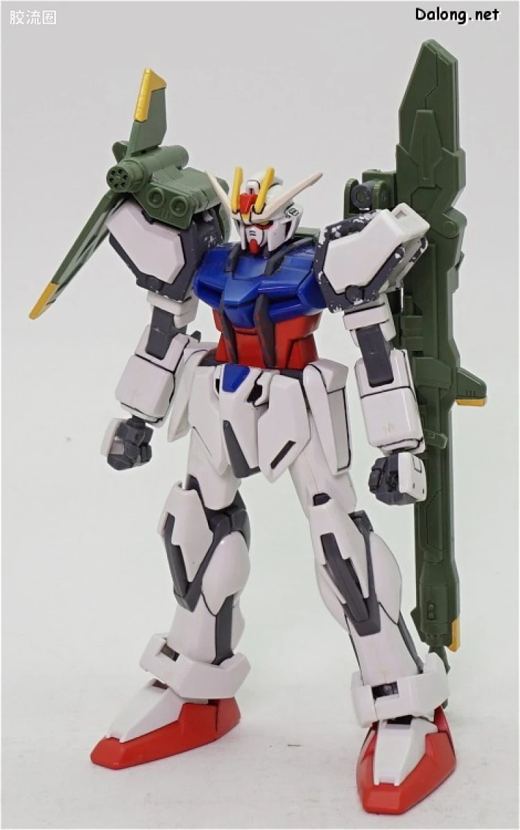 机动战士高达SEED 1/144比例模型(非HG) 09 GAT-X105+AQM/E-X03 炮装强袭高达 - 图片