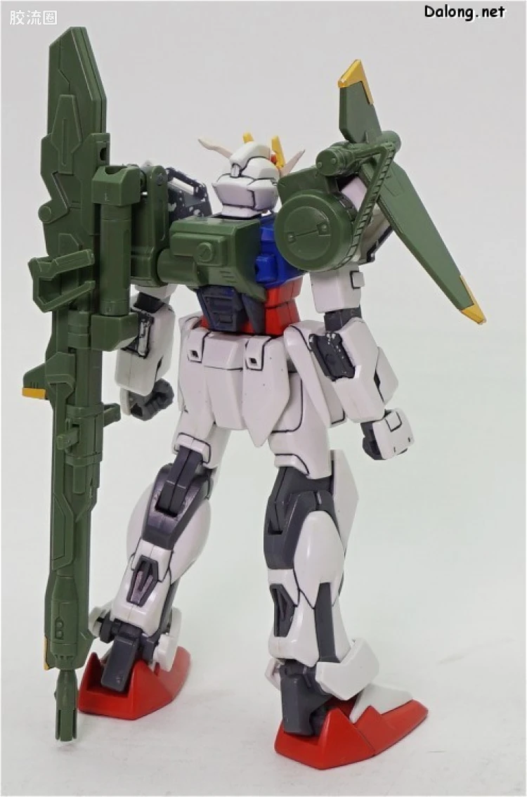机动战士高达SEED 1/144比例模型(非HG) 09 GAT-X105+AQM/E-X03 炮装强袭高达 - 图片