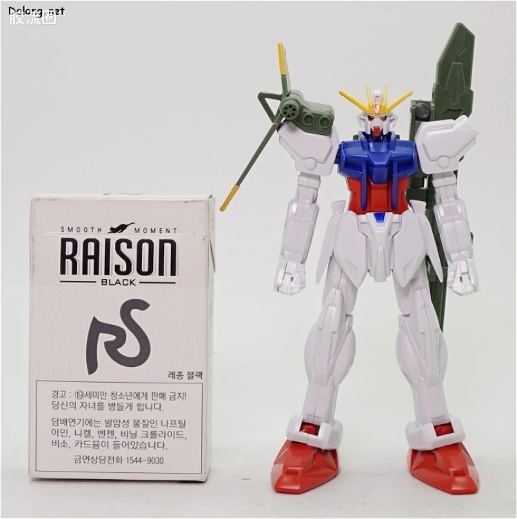 机动战士高达SEED 1/144比例模型(非HG) 09 GAT-X105+AQM/E-X03 炮装强袭高达 - 图片