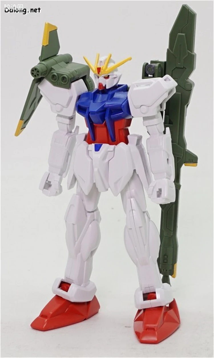 机动战士高达SEED 1/144比例模型(非HG) 09 GAT-X105+AQM/E-X03 炮装强袭高达 - 图片