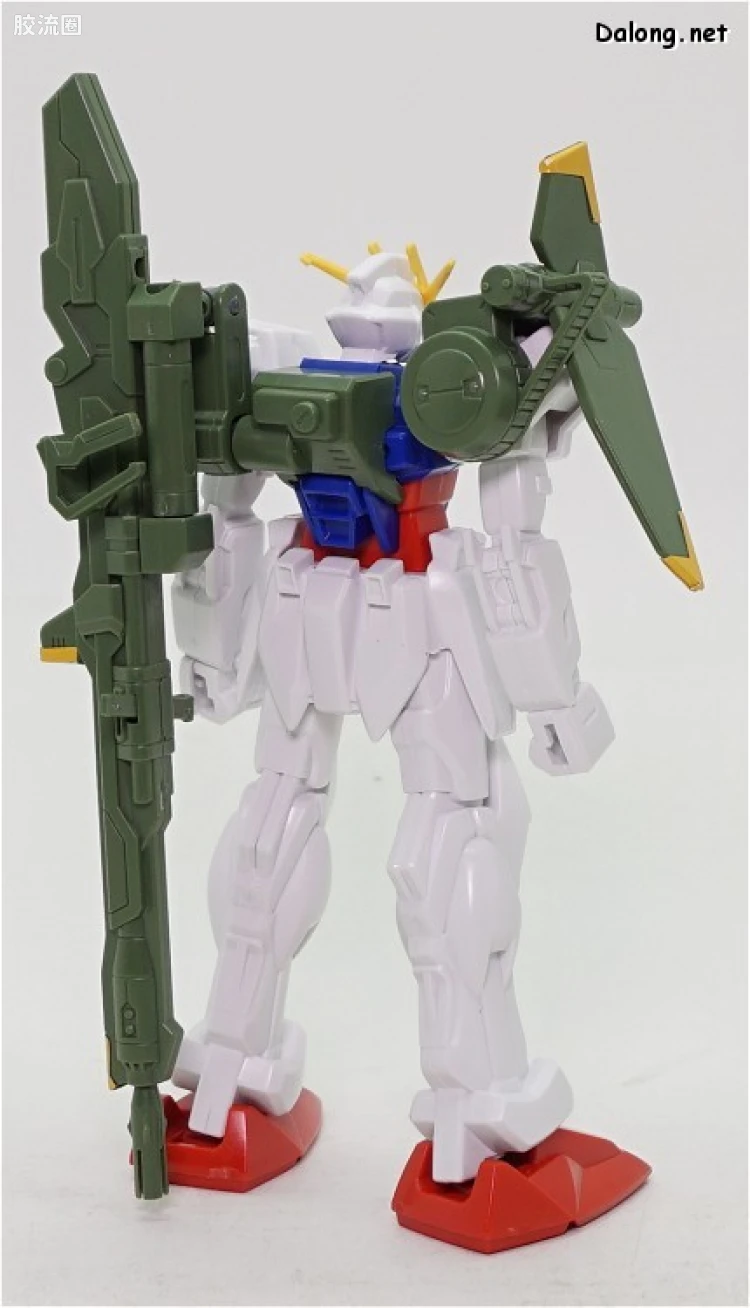 机动战士高达SEED 1/144比例模型(非HG) 09 GAT-X105+AQM/E-X03 炮装强袭高达 - 图片