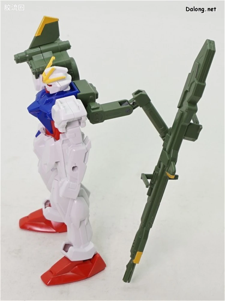 机动战士高达SEED 1/144比例模型(非HG) 09 GAT-X105+AQM/E-X03 炮装强袭高达 - 图片