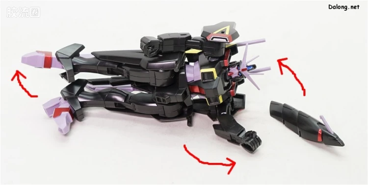 机动战士高达SEED SEED DESTINY系列1/144 COLLECTION SERIES 04 ZGMF-X88S 盖亚高达 - 图片
