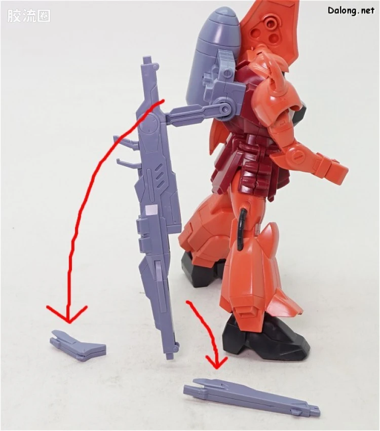 机动战士高达SEED SEED DESTINY系列1/144 COLLECTION SERIES 06 ZGMF-1000/A1 炮击型扎古勇士[露娜玛利亚·霍克专用机] - 图片
