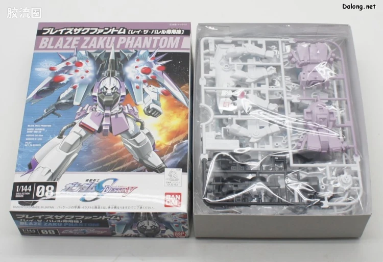 机动战士高达SEED SEED DESTINY系列1/144 COLLECTION SERIES 08 ZGMF-1001/M 瞬发型扎古幻影[雷·扎·巴雷尔专用机] - 图片