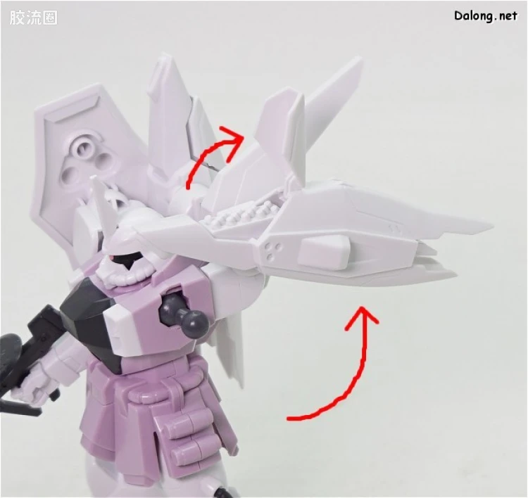 机动战士高达SEED SEED DESTINY系列1/144 COLLECTION SERIES 08 ZGMF-1001/M 瞬发型扎古幻影[雷·扎·巴雷尔专用机] - 图片
