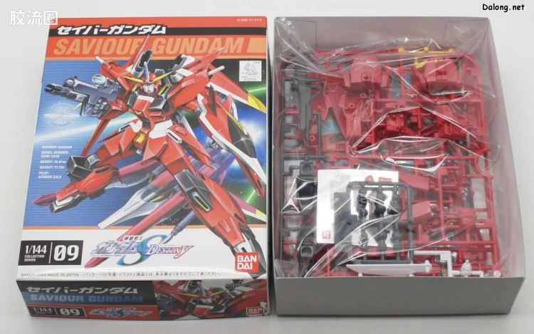 机动战士高达SEED SEED DESTINY系列1/144 COLLECTION SERIES 09 ZGMF-X23S 救世主高达 - 图片