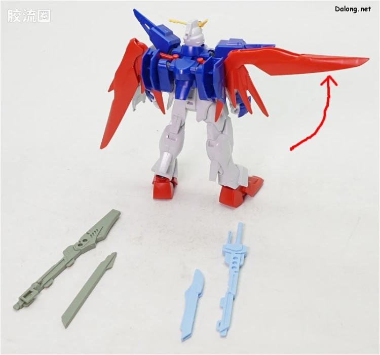 机动战士高达SEED SEED DESTINY系列1/144 COLLECTION SERIES 13 ZGMF-X42S 命运高达 - 图片