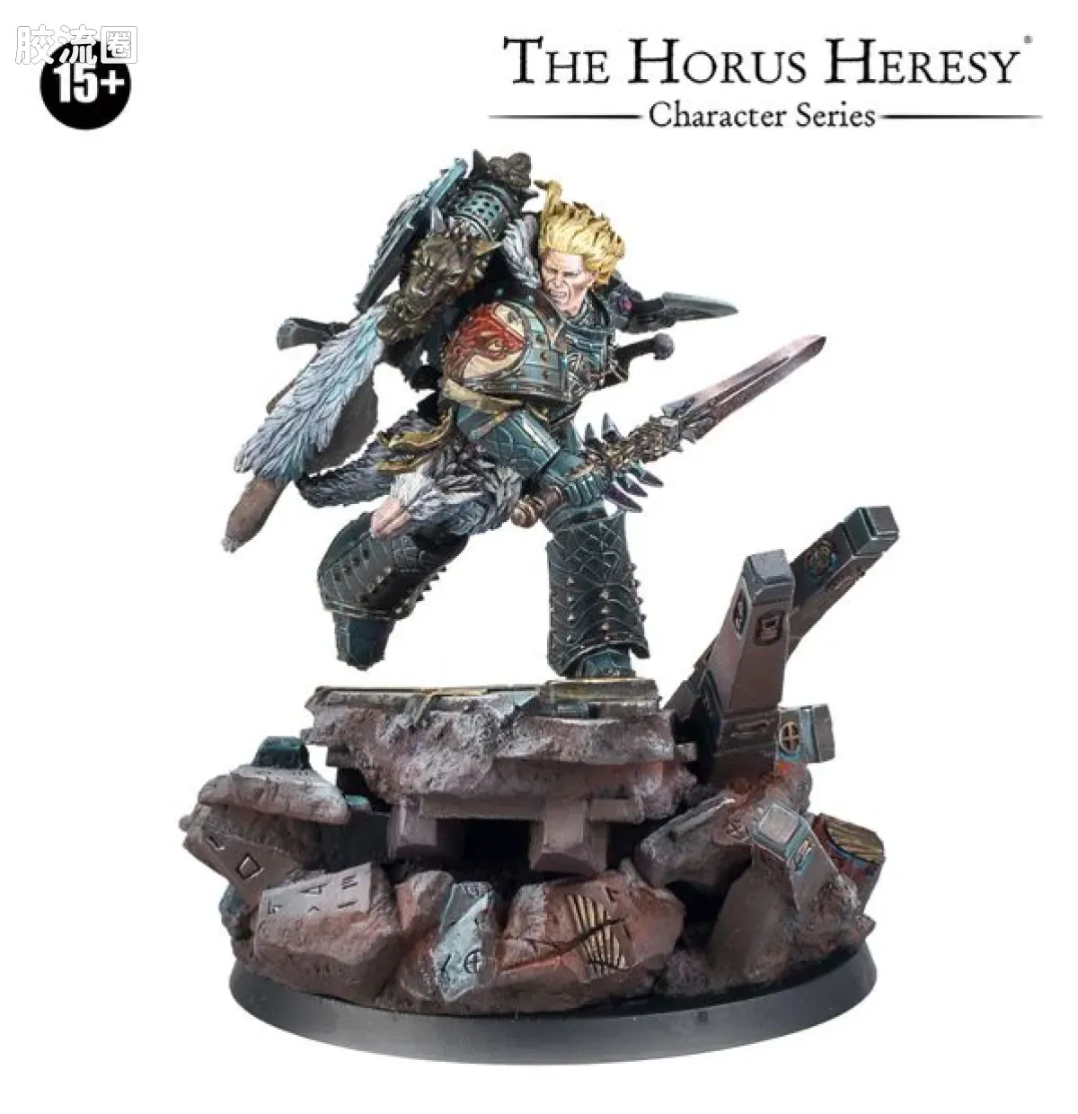 战锤：荷鲁斯之乱 Warhammer: The Horus Heresy Space Wolves 第六军团 太空野狼 初版 太空野狼军团 基因原体 黎曼·鲁斯 - 图片