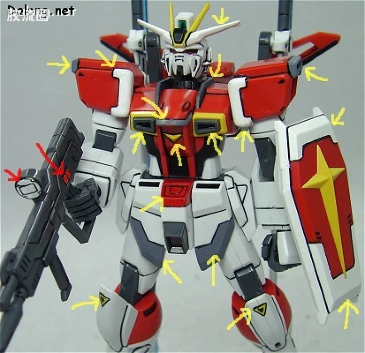 机动战士高达SEED HG SEED&SEED DESTINY 21 巨剑型脉冲高达 - 图片
