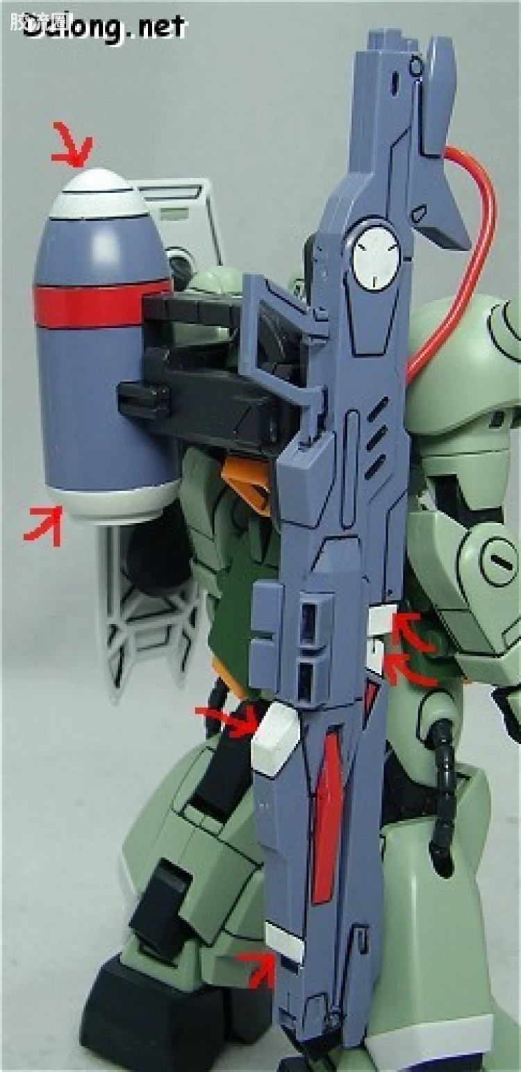 机动战士高达SEED HG SEED&SEED DESTINY 23 ZGMF-1000/A1 炮击型扎古勇士 - 图片