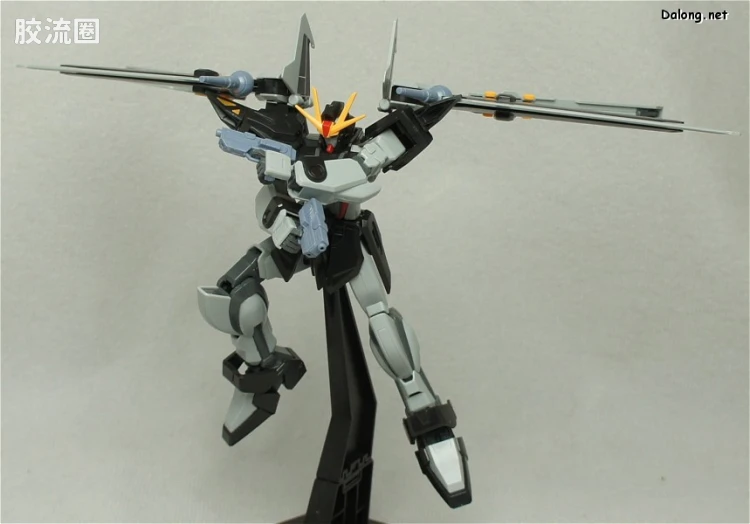 机动战士高达SEED HG SEED&SEED DESTINY 41 GAT-X105E+AQM/E-X09S 漆黑强袭高达 - 图片
